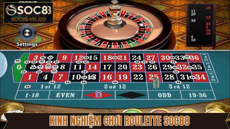 Kinh nghiệm hốt bạc khi tham gia Roulette 